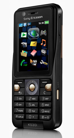 K530 3G telefonas