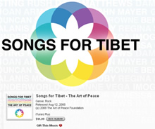 Albumas „Songs for Tibet“