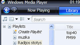 „Windows Media Player 11“