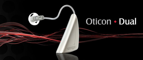 Klausos aparatas „Oticon Dual“