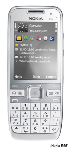 „Nokia E55“