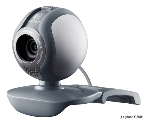 „Logitech Webcam C500“