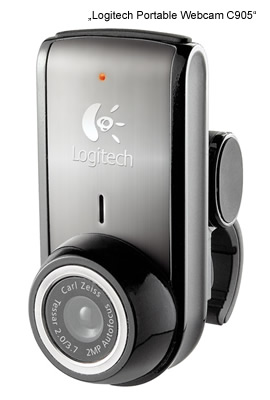 „Logitech Portable Webcam C905“