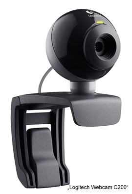 „Logitech Webcam C200“