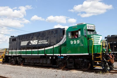 „Norfolk Southern NS 999“ elektrinis lokomotyvas