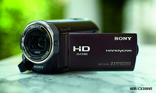 SONY HDR-CX350