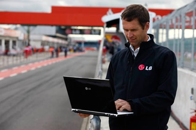 LG plečia bendradarbiavimą su „Formule 1“