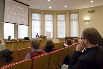 Studentai dalijosi „Gerąja patirtimi“