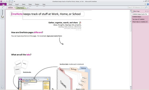 „OneNote 2010“ – pirmieji įspūdžiai