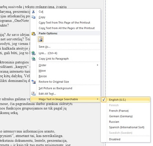 „OneNote 2010“ – pirmieji įspūdžiai