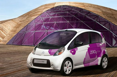 „Citroen C-ZERO“ elektromobilis