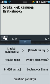 „Samsung Wave“ – atkirtis „Symbian“, „iPhone“ ir „Android“ telefonams