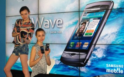 „Samsung Wave“ Europoje – daugiau nei milijonas