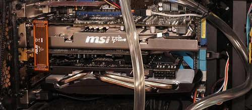 „MSI GTX460 1 GB Hawk TwinFrozrII“ vaizdo plokštė