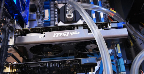 „MSI GTX460 1 GB Hawk TwinFrozrII“ vaizdo plokštė