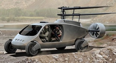 DARPA planuose - keturvietis skraidantis automobilis