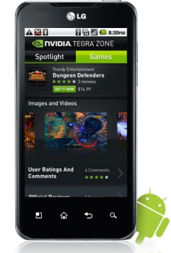 „NVIDIA Tegra Zona“ – „Android“ skirtų žaidimų paieška