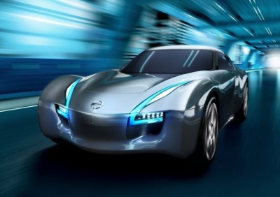 „Nissan Esflow“ – sportinio elektromobilio vizija