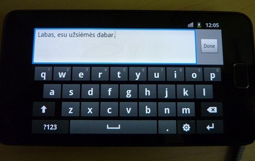 „Samsung Galaxy S II“ – dvigalvis pagalbininkas