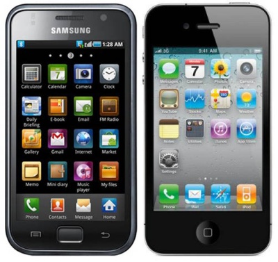 „Apple“: 25 „Samsung“ išmanieji telefonai yra „iPhone“ kopijos