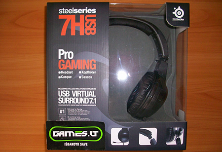 „Steelseries 7H USB“ – ausinės pasišventusiam žaidėjui