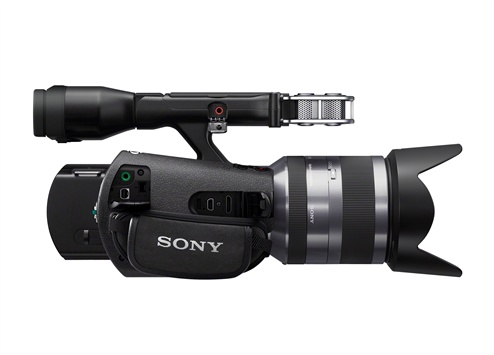 „Sony Handycam NEX-VG20E“ vaizdo kamera – geriausia „Full HD“ vaizdo bei garso kokybė, ergonomiškas dizainas