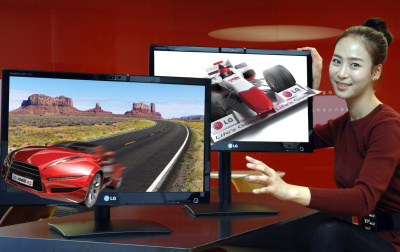 LG leis 3D monitorius žiūrėti be specialių akinių