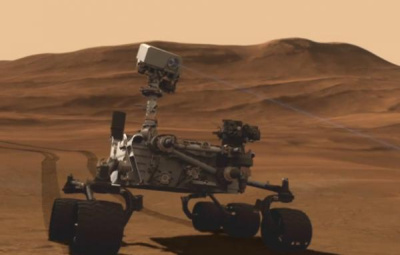 Kelionės į Marsą metu NASA marsaeigis „Curiosity“ tiria radiacijos kiekį kosmose