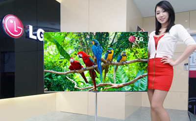 LG pristato didžiausią pasaulyje OLED televizorių