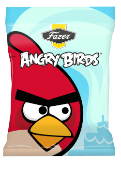 „Fazer“ gamins „Angry birds“ saldainius