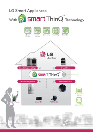 LG pristato išmaniuosius buitinius prietaisus