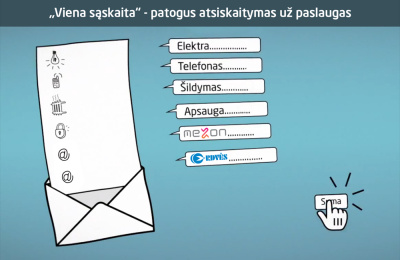 Telecentro klientai jau gali naudotis „Vienos sąskaitos“ atsiskaitymo sistema