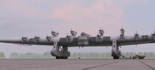 Sovietinė gigantomanija: skraidanti rusų tvirtovė „Kalinin K-7“