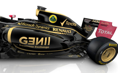 „Microsoft Dynamics“ rems „Lotus F1“ komandą