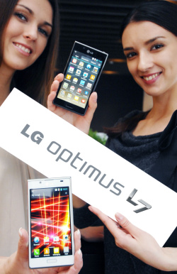 Naujo dizaino telefonas „LG Optimus L7“ – jau kitą savaitę Lietuvoje