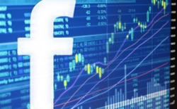 „Facebook“ akcijų kaina krito žemiau per IPO nustatytos ribos