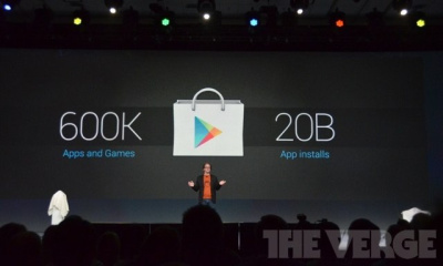 „Google Play“ statistika: 600 tūkst. programėlių ir 20 mlrd. parsisiuntimų