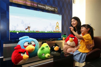 „Angry Birds“ bus perkelti į „Samsung“ televizorius