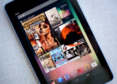 „Google Nexus 7“ ekranas fotografams nepatiks