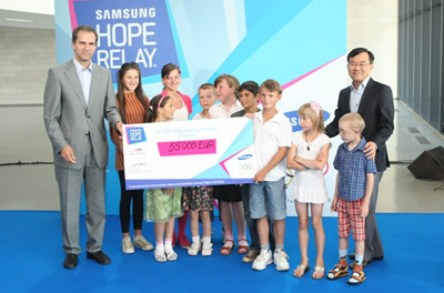 SOS vaikų kaimų vaikus tobulėti skatins „Samsung“ parama