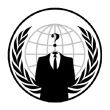 „Anonymous“ logotipą pasisavino marškinėlių pardavėjas