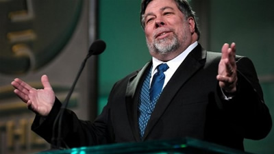 Vienas iš „Apple“ įkūrėjų Steve Wozniak („Getty Images“ nuotrauka)