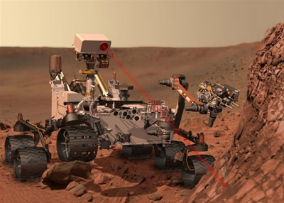 NASA / JPL-Caltech nuotr.  / Marsaeigis „Curiosity“