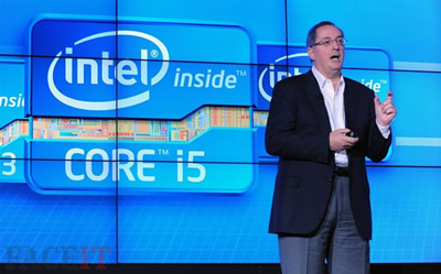 „Intel“ prezidentas Paul Otellini parodoje „CES 2011“