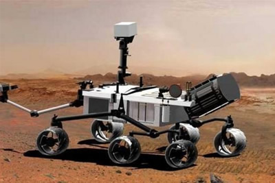 NASA marsaeigis „Curiosity“. NASA iliustr.