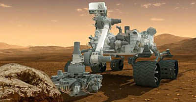 Marsaeigiui „Curiosity“ kilo pirmosios problemos: sulūžo vėjo daviklis