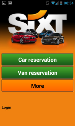 SIXT atnaujino programėlę, skirtą telefonams su „Android“ operacine sistema