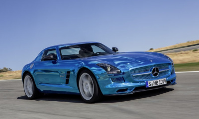 „Mercedes-Benz SLS AMG“ tapo galingiausiu pasaulyje elektriniu superautomobiliu