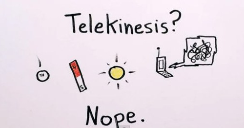 Minutė fizikos: tikroji pasaulio telekinezė