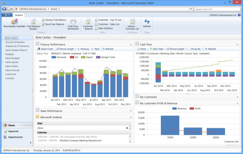 Verslui pristatyta naujoji valdymo sistema „Microsoft Dynamics NAV 2013“